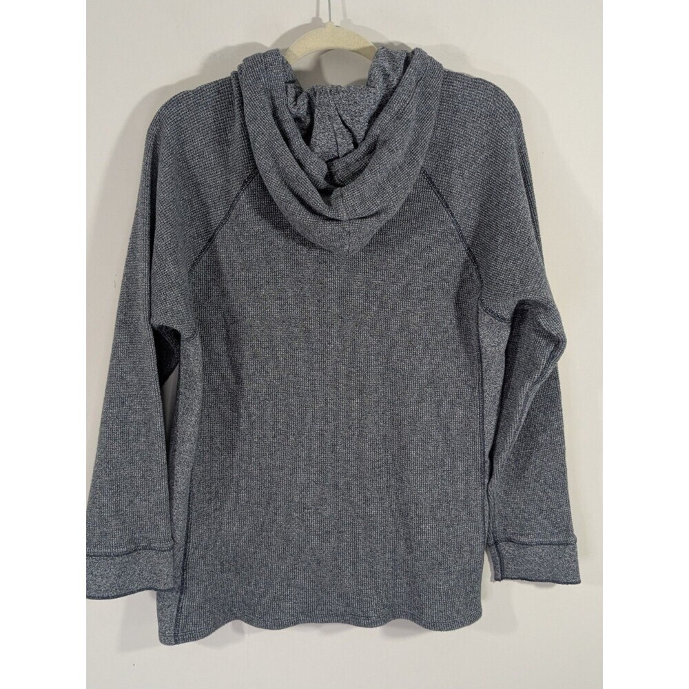 VINCE Men's Mouline Thermal 100% Pima Cotton Hoodie Sz XL Slim Fit Classic - Picture 8 of 8